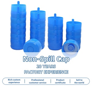 Nuevo diseño personalizado botella de agua tapa 55mm 5 galones tapas de plástico reutilizables 5 galones tapa de agua - Product Image 4
