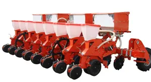 Angebrachte Luft ansaug ung ohne Boden bearbeitung MAIS PLANTER mit landwirtschaft lichem Traktor montiert 4 5 6 8 REIHEN PFLANZER AUCH FÜR SOJABEAN