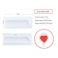 12cm Silikon-Gel Unregelmäßige Form Gießform für Seife, Sandwich, Kerzen & Kuchenherstellung - Kinder-DIY-Bastelset