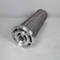 Dua Kartrid Filter Jaring Baja Tahan Karat Paralel Untuk Sistem Pelumasan Industri