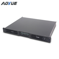 Amplificateur numérique K4-1000 classe d 4 canaux puissance puissante 1000w 1u amplificateur de puissance stéréo 4 ohms