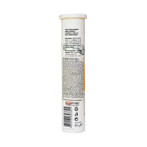 Comprimés effervescents de vitamine C OEM saveur orange <span class=keywords><strong>pour</strong></span> soutenir la fonction immunitaire, la protection antioxydante, la formation du collagène et l'absorption du fer - Product Image 2