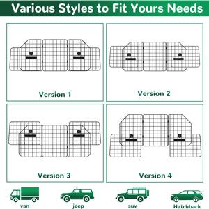 Metallo cane barriera per auto barriera per cani protezione per cani regolabile e resistente in ferro rete metallica per auto protezione per sedile posteriore - Product Image 5