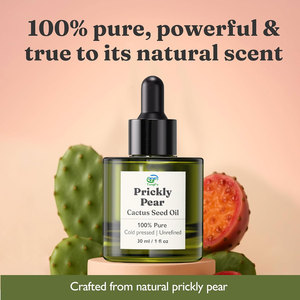 HUILE DE GRAINES DE CACTUS PRICKLY PEER Pressée à froid 100% pure Hydratante et nourrissante <span class=keywords><strong>Parfum</strong></span> frais et sucré - Product Image 2