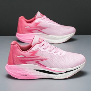 Chaussures de course pour hommes et femmes, respirantes, légères, athlétiques, antidérapantes, absorbant les chocs, tige en maille, semelle flexible, confortables, US15 - Product Image 2