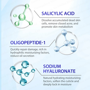 Suero Facial con Ácido Salicílico para Eliminar el Acné, Exfoliante Facial, Suero con <span class=keywords><strong>AHA</strong></span> + Ácido Salicílico - Product Image 2