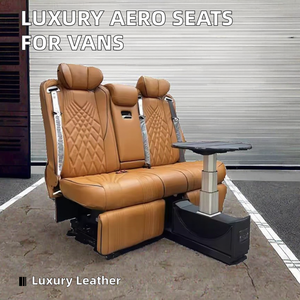 Sièges de voiture Vito Land Cruiser Sprinter Van, sièges sport en cuir PVC aéronautique, modifiés pour usage aéronautique, PU - Product Image 2