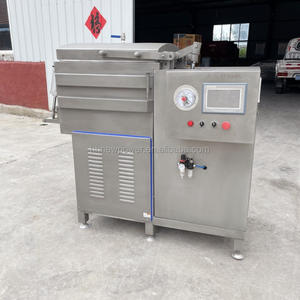 YN Vacuum <b>Meat</b> Chicken Beef Stuffing <b>Mixer</b> Sausage <b>Mixer</b> for Restaurant Competitive Price New 50-1200kg/batch 220V/380V 2-Year - Product Image 5