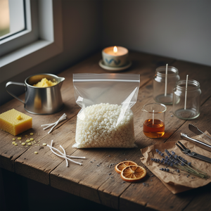 Beeswax White Granules for Votive <b>Candles</b>-100% Natural Eco-Friendly Non-Toxic Smokeless <b>Long</b> Burning - Product Image 3