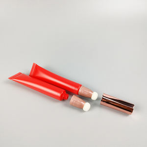 Tube vide d'emballage en plastique de maquillage cosmétique de fournisseur d'OEM avec la tête d'applicateur d'éponge - Product Image 2