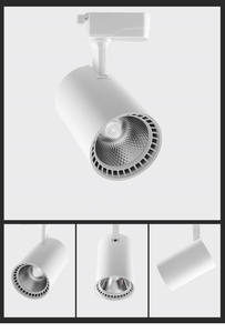 Projecteur LED COB moderne 12W-40W sur <span class=keywords><strong>rail</strong></span> magnétique, corps en aluminium, lampe de focalisation linéaire, luminaires de <span class=keywords><strong>spot</strong></span> pour magasins et points de vente - Product Image 2