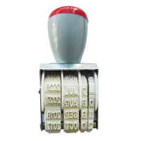 Tampon encreur automatique en plastique réglable de haute qualité pour bureau, personnalisable avec code date en caoutchouc, vente en gros