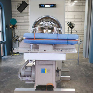 Presse à vapeur industrielle pour vêtements, équipement de blanchisserie commerciale pour le <span class=keywords><strong>repassage</strong></span> des chemises et des pantalons, fer à repasser chauffant - Product Image 2