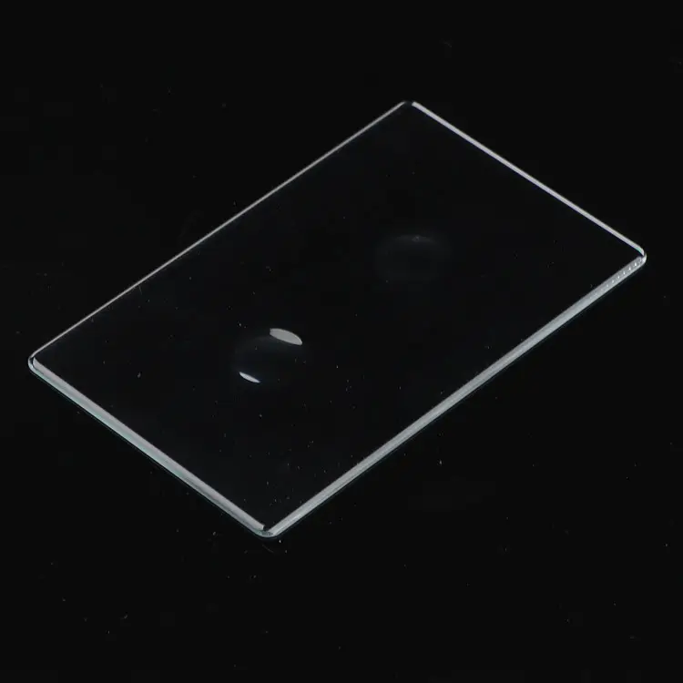 Bestseller Hersteller 2,5D poliertes gehärtetes Berührungsglas für intelligenten Wandberührungslicht-Schalter glsss Abdecklinse