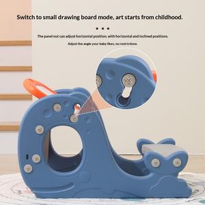 Pizarra Magnética Infantil con Caballete, Juego de <span class=keywords><strong>Dibujo</strong></span> para Bebés de 0 a 3 Años, Juguetes Educativos Interactivos de Graffiti para el Hogar, Venta al por Mayor - Product Image 4