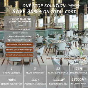 Sofa Restoran, Pembuatan Furnitur Kafe, Tempat Duduk Booth Makanan Cepat Saji, Sofa Restoran Setengah Lingkaran, Meja dan Kursi Restoran - Product Image 5