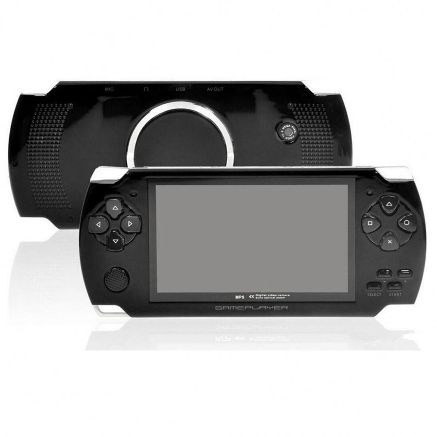 Console de jogos portátil mp5, tela de 4.3 polegadas, 8gb, versão multi-idioma, psv, psvita