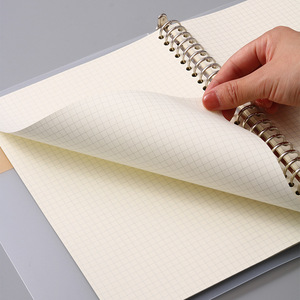 Lose blatt Notizbücher Binder A4 A5 B5 Abnehmbare Notizbuch abdeckung Fach <span class=keywords><strong>journal</strong></span> für Schüler Loseblatt-Notizbuch Pp Promotion Depai - Product Image 6