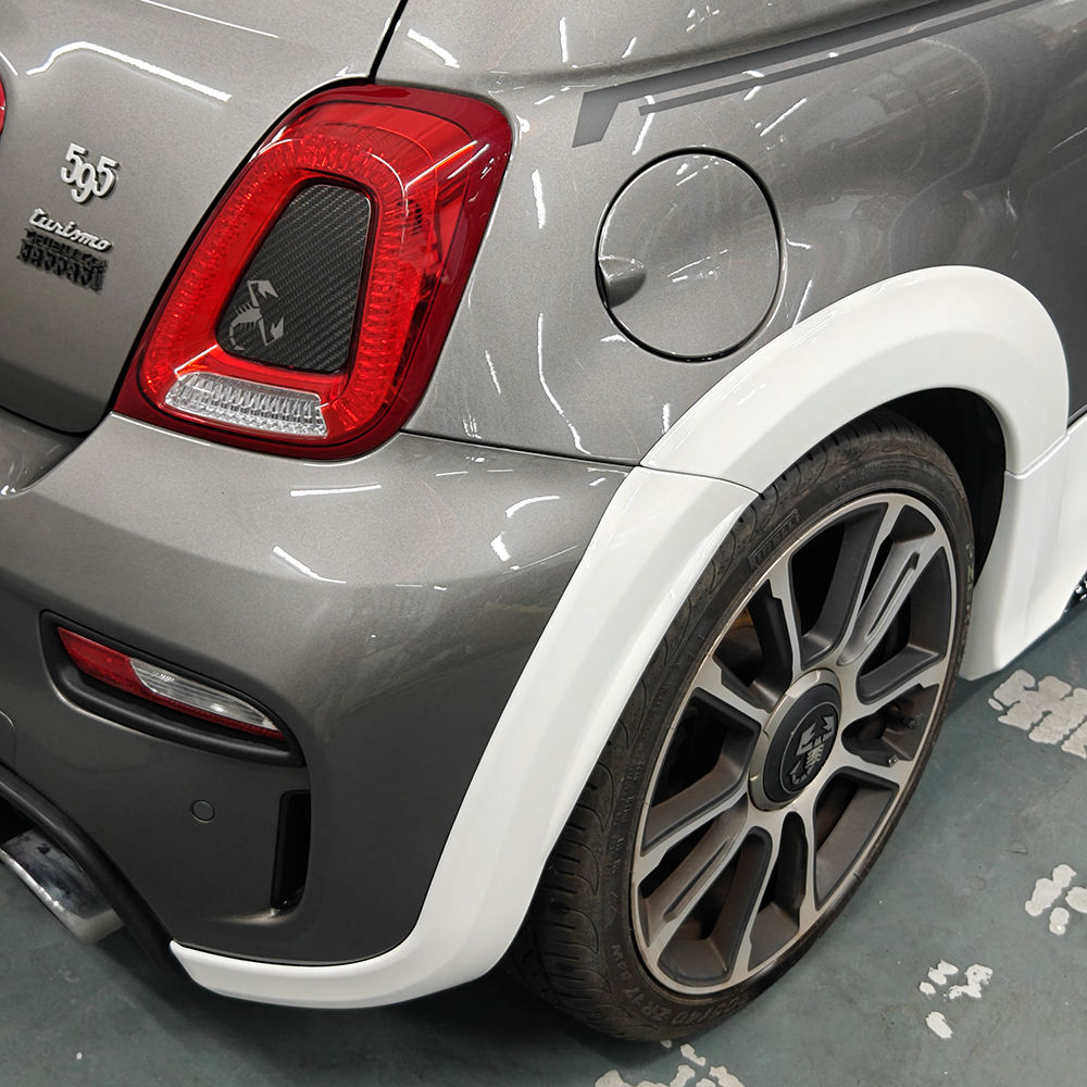 【塗装済み】FIAT ABARTH ボディ PDCPD 70th Anniversary Wide Body Kit for Fiat 500 Abarth 595 695