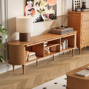Weihang Solid Wood <b>Tv</b> <b>Stand</b> D01 Storage Living Room Furniture - Product Image 1