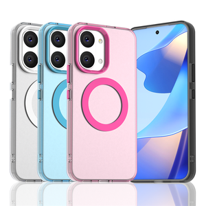 Funda Magnética Mate con Protección de Pantalla y Lente, Antideslizante y Antihuellas para <span class=keywords><strong>Redmi</strong></span> Turbo 5/Turbo 5 Max/<span class=keywords><strong>Note</strong></span> 15 - Product Image 2