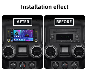 Écran tactile de 7 pouces Navigation GPS Android Auto Stereo Radio Carplay pour lecteur <span class=keywords><strong>DVD</strong></span> aide à l'inversion pour Jeep - Product Image 2
