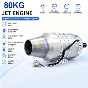 Moteur électrique de haute qualité pour moteur à réaction d'avion, 80 kg, 100 kg, 150 kg, 200 kg de poussée - Product Image 2