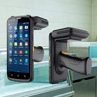 Lector de Mano RFID UHF con Android 12 IP65 OEM, PDA con Reconocimiento Facial y de Huellas Dactilares OCR para Ganadería