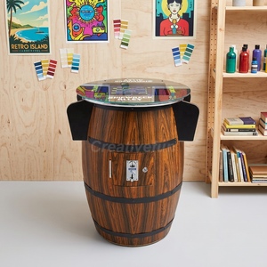 Macchina da Gioco Arcade a Tavolino Cocktail a Botti Classica da 19 Pollici <span class=keywords><strong>con</strong></span> 60 Giochi all'Ingrosso a Gettoni Macchina Arcade Classica Retrò - Product Image 3