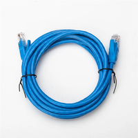 Uso de la computadora Conector RJ45 PVC RJ45 Cable de parche Ethernet Cable de parche de red Utp 0,5 M 1m 2m 3M 5M Cat5e Cat6 Cat6a Cable de parche