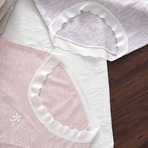 निर्बाध किनारों के साथ कारखाने थोक महिला पैंटी महिलाओं के अंडरवियर मध्य कमर वाली महिलाओं की पैंटी - Product Image 3