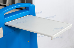 Fabricante de China equipo de Hospital móvil de drogas de lujo de plástico ABS médicos reanimación Carro de emergencia del carro - Product Image 6