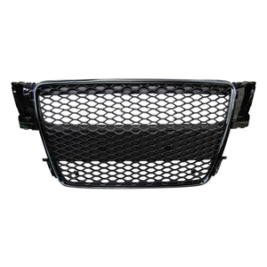 Grille de capot en nid d'abeille à mailles hexagonales Style RS5 A5 <span class=keywords><strong>S5</strong></span> Grille noire brillante pour <span class=keywords><strong>Audi</strong></span> A5 <span class=keywords><strong>S5</strong></span> B8 <span class=keywords><strong>2008</strong></span> 2009 2010 2011 2012 - Product Image 3
