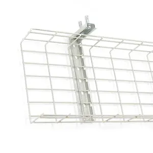 Heavy Duty Support System 100*50mm 100*100mm Hot Dip Galvanized Steel Wire Mesh Cable Tray