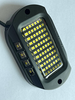 Kit d'éclairage LED blanc 104 LED étanche pour dessous de caisse, éclairage de tuning pour roues de camion tout-terrain, UTV, VTT, Jeep DC12V