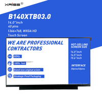 Pantalla Táctil de 14.0 Pulgadas B140XTB03.0 para Portátil 2 en 1 DELL Inspiron 14 5400/5406, Reemplazo de Pantalla LCD, Certificación CE, FC, ROHS