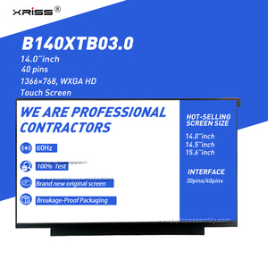 หน้าจอสัมผัส B140XTB03.0 14.0นิ้วสำหรับ Dell Inspiron 14 5400/5406 2-in-1อะไหล่หน้าจอ LCD สำหรับแล็ปท็อปการรับรอง CE FC ROHS - Product Image 3