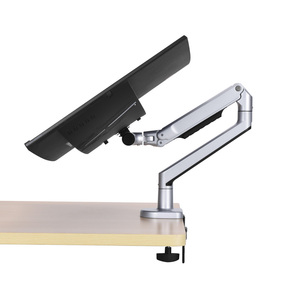 <span class=keywords><strong>Support</strong></span> de <span class=keywords><strong>bureau</strong></span> en aluminium pour deux moniteurs, bras réglable pour <span class=keywords><strong>double</strong></span> écran, <span class=keywords><strong>support</strong></span> de moniteur réglable avec ressort à gaz - Product Image 2