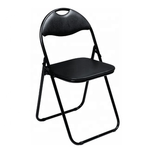 Silla Plegable de Metal con Cojín de Vinilo para Oficina <span class=keywords><strong>en</strong></span> Casa, Suministro de Fábrica - Product Image 5