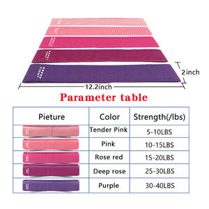 Ensemble <span class=keywords><strong>de</strong></span> bandes <span class=keywords><strong>de</strong></span> résistance Mini Loop pour l'activation des fessiers et l'entraînement à domicile - Product Image 2