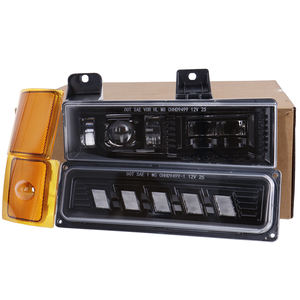 Proyector de faros LED aprobado por DOT para Chevy Tahoe 1995-2000, para camioneta clásica <span class=keywords><strong>Chevrolet</strong></span> C1500 2500 K1500 2500 Suburban - Product Image 2