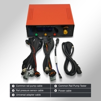 Testeur de pompe à rampe commune Diesel CRP880, avec fonction DRV, testeur de détection d'impulsions d'injecteur à rampe commune d'injection électrique