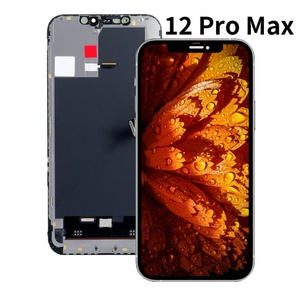 หน้าจอแข็งสำหรับ iPhone 12 Pro Max จอแสดงผล OLED สำหรับเปลี่ยนหน้าจอ iPhone 12 Pro Max รองรับการจับคู่ชิ้นส่วน - Product Image 1