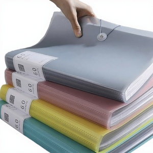 HK <b>Box</b> File Transparent PP Material Student Files Organizer Large Capacity Office Use - Product Image 3
