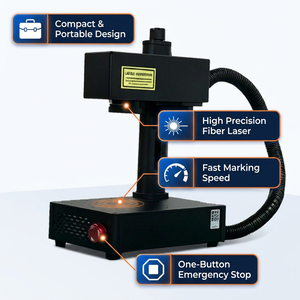 Máquina de Marcado Láser UV Portátil Profesional — Grabador de Precisión para Metal y Plástico - Product Image 4