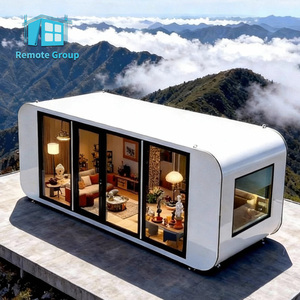 Meilleure Offre : Maison Modulaire Apple Cabin 20ft 40ft, Conteneur Préfabriqué sur Roues, Bureau Mobile, Remorque - Product Image 1