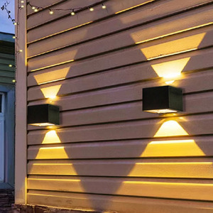 Lámpara de Pared <span class=keywords><strong>LED</strong></span> para Exteriores, Impermeable, Moderna y Creativa, para Jardín, Hotel, Villa, Patio, Decoración de <span class=keywords><strong>Fachada</strong></span>, Iluminación de Valla - Product Image 3