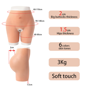 Mutandine Modellanti Artificiali a Vita Alta con Fianchi e Glutei Finti in Silicone, Realistici e <span class=keywords><strong>Sexy</strong></span>, con Imbottitura per l'Aumento dei Glutei da Donna - Product Image 2