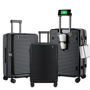 <span class=keywords><strong>2026</strong></span> 중국산 프론트 오픈 확장형 러기지 3종 세트 견고한 <span class=keywords><strong>PC</strong></span> 기내용 경량 다기능 트롤리 스피너 여행가방 28인치 - Product Image 6