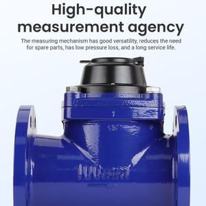 100m R50 100m³/h フランジ接続鋳鉄製 ワイヤレス4G遠隔メーター読み取り・監視スマート水道メーター - Product Image 3